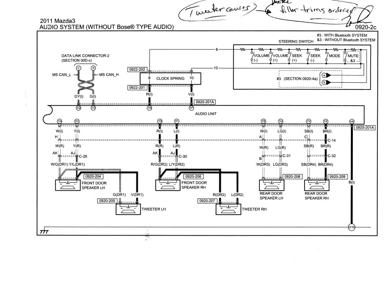 Download Mazda6 F/L MPS Wiring Diagram – The Workshop Manual Store